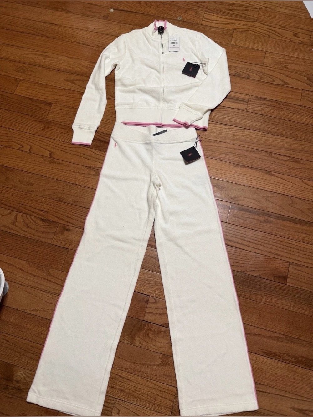Y2K Ralph Lauren “PINK PONY ““Mercerized Cotton 2 piece Tracksuit - NWT